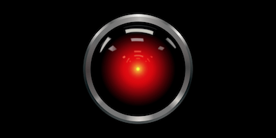 AI app HAL 9000 hero image.