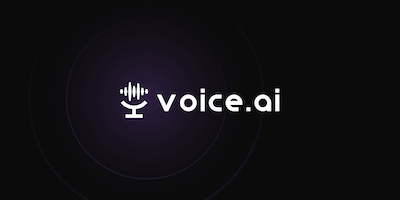 AI app Voice.ai hero image.